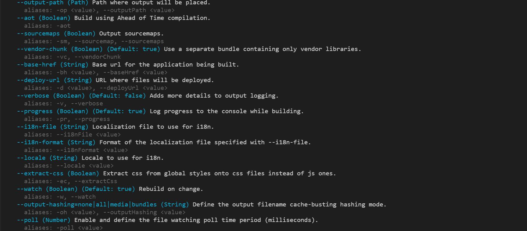 ng-cli