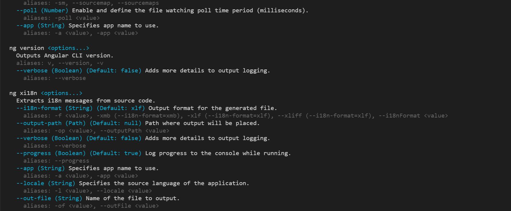 ng-cli