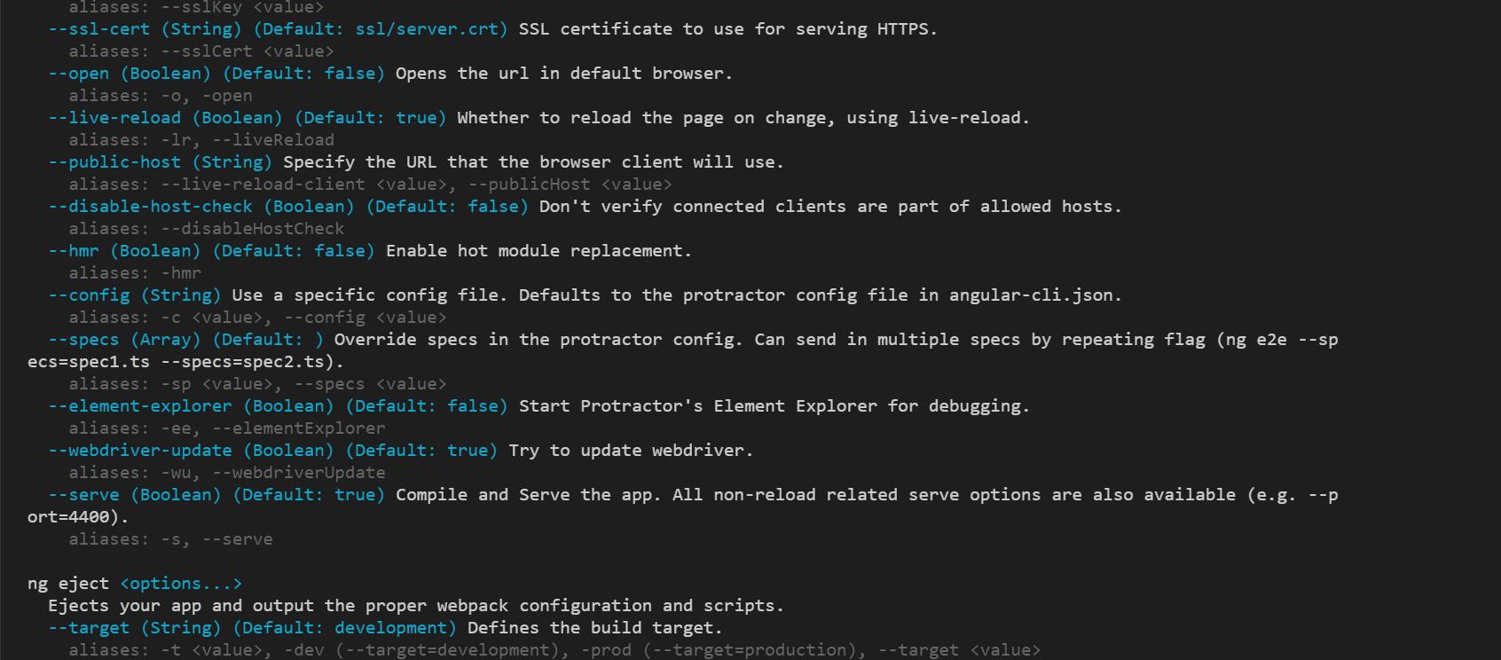 ng-cli